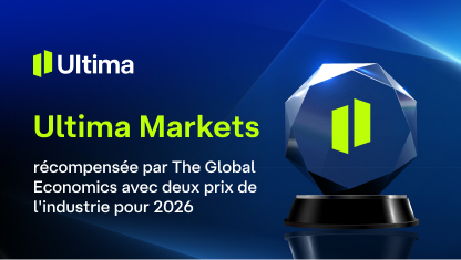 Ultima Markets remporte deux titres aux The Global Economics Awards 2026