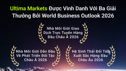 Ultima Markets Được Vinh Danh Với Ba Giải Thưởng Bởi World Business Outlook 2026